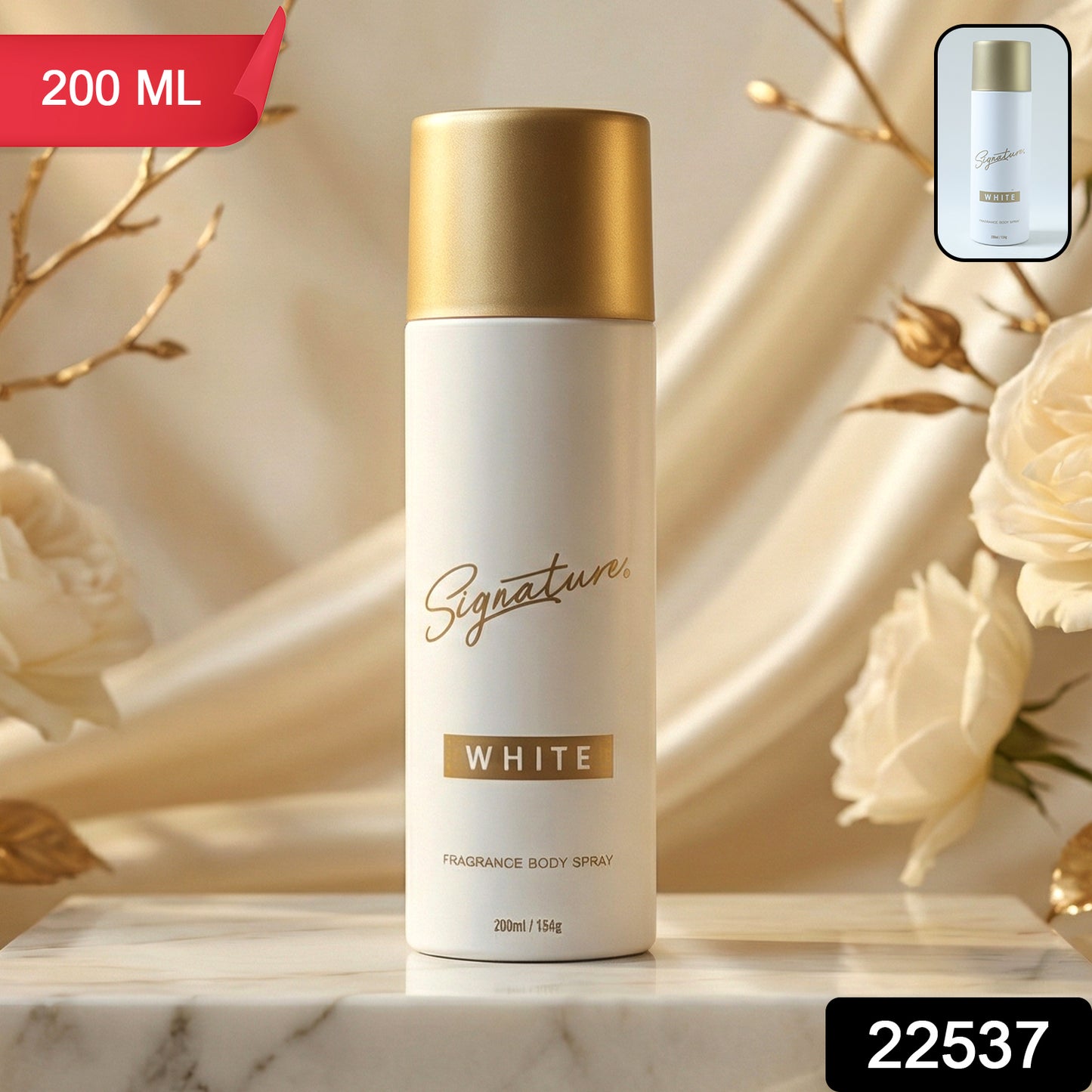 Signature Premium White Fragrance Body Spray 200 Ml
