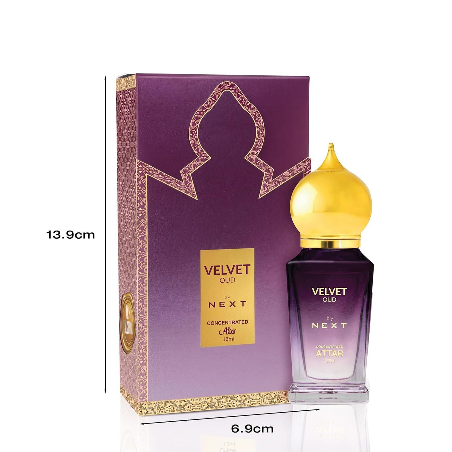 Next Premium Velvet Oud Concentrated Attar Perfume 12 Ml